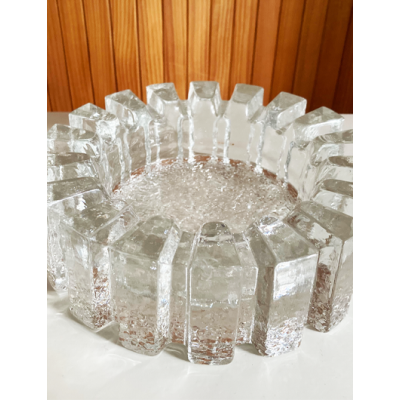 Pukeberg Glasbruk asbak